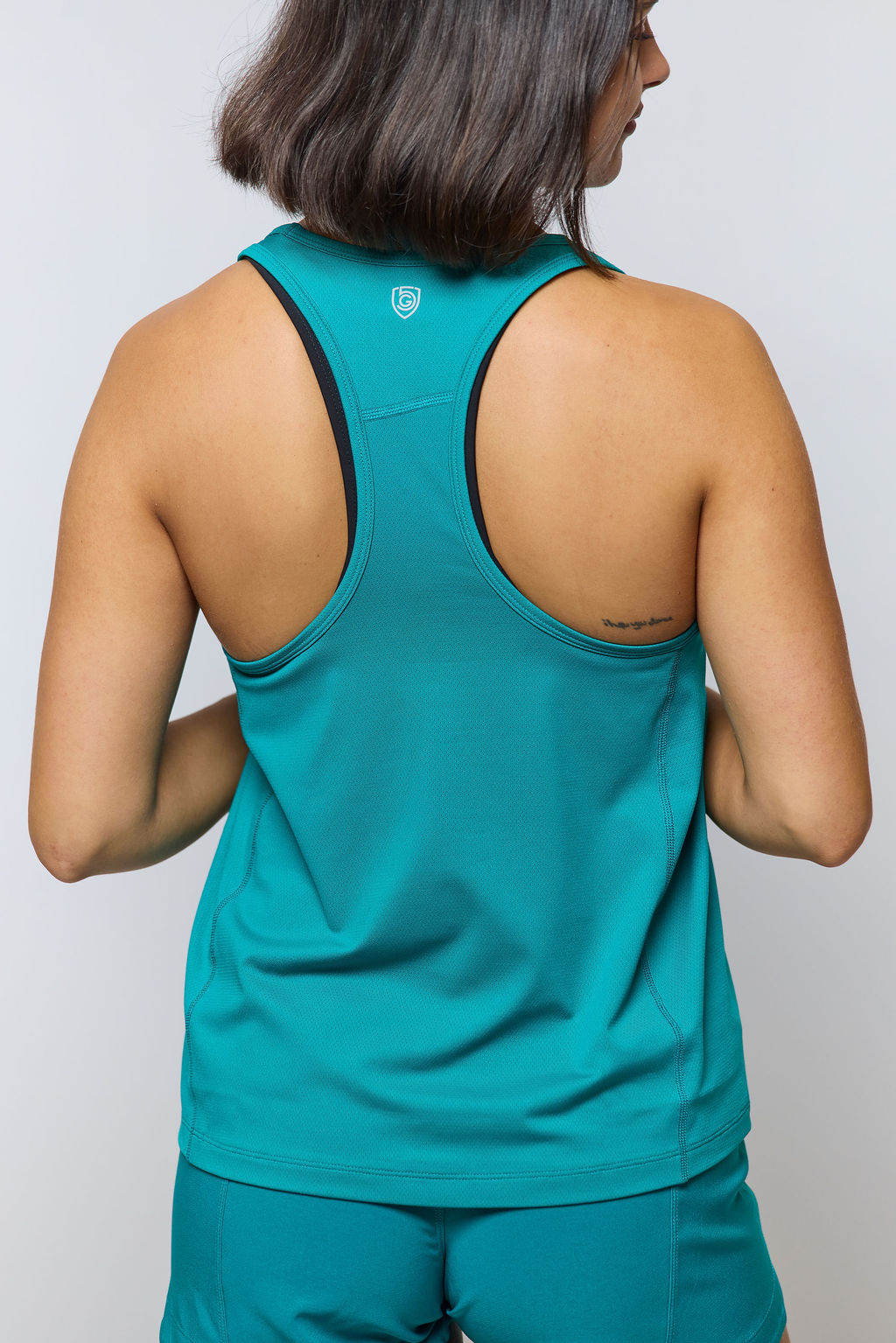 Camiseta de tirantes con malla para mí