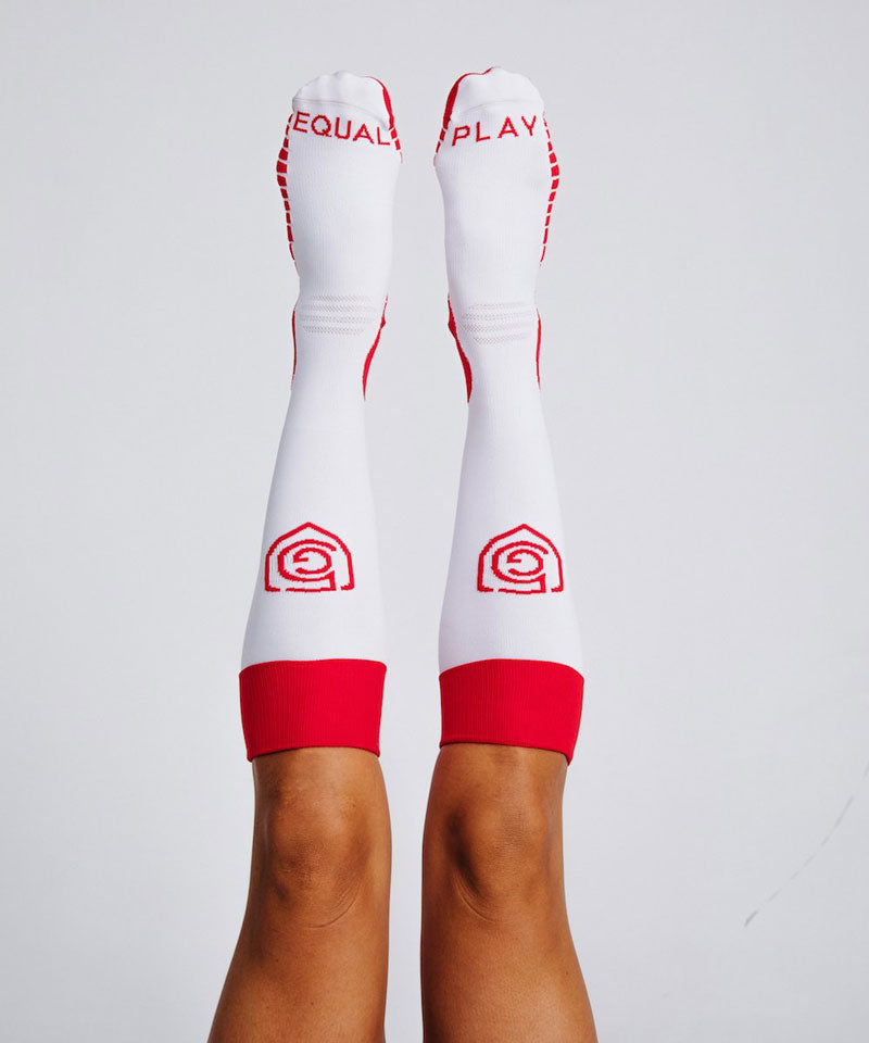 Calcetines de fútbol por encima de la pantorrilla (OTC) para mujer Equal Play