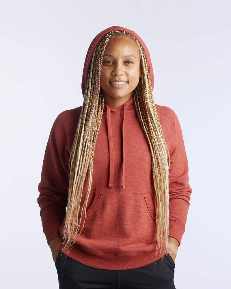 Sudadera con capucha de corte holgado Freasy para mujer