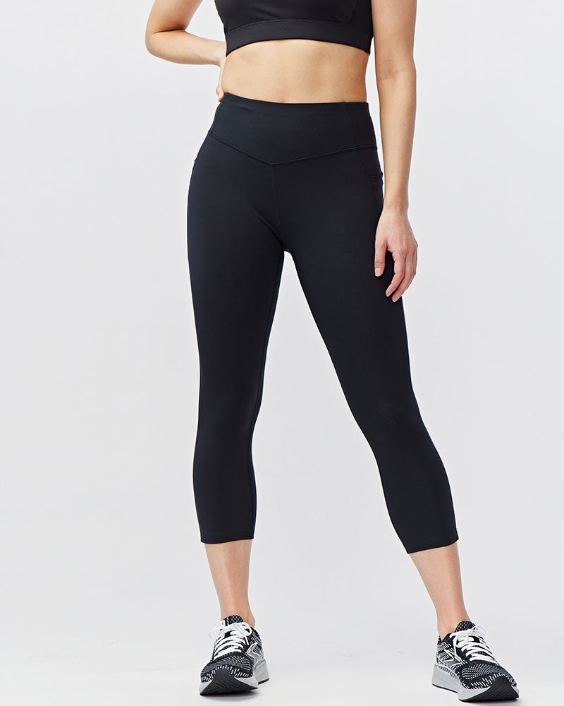 Mallas capri para mujer Go Again, largo 53 cm