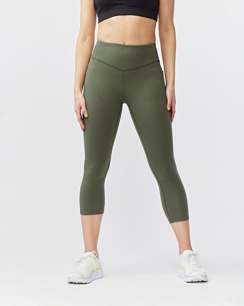 Mallas capri para mujer Go Again, largo 53 cm