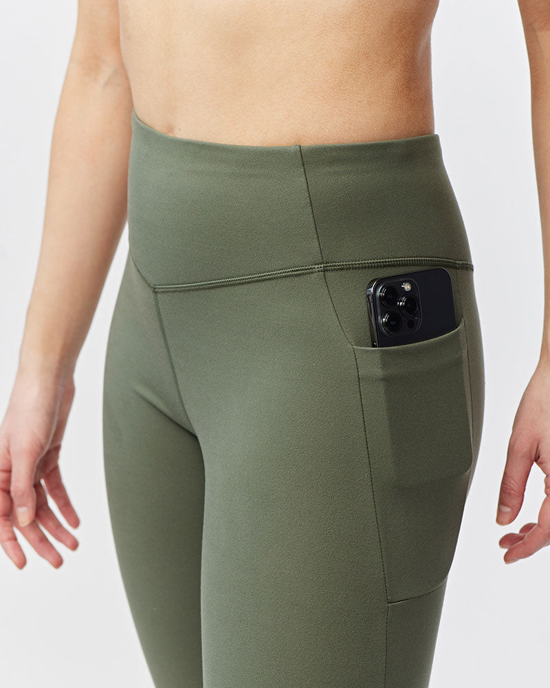 Mallas capri para mujer Go Again, largo 53 cm