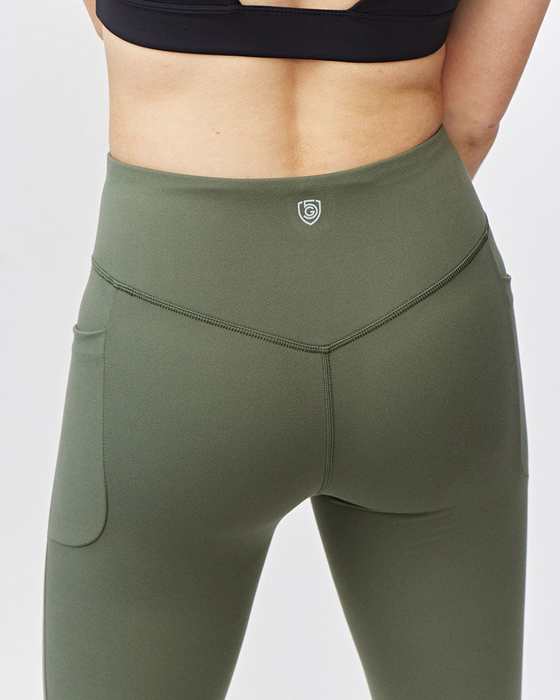 Mallas capri para mujer Go Again, largo 53 cm