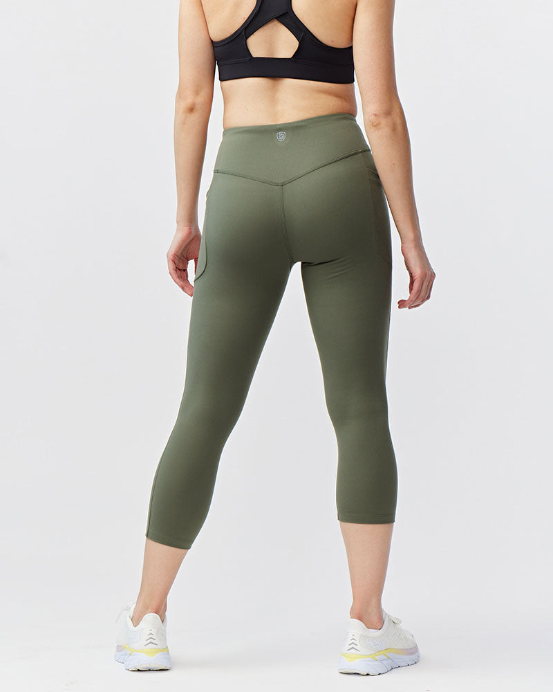 Mallas capri para mujer Go Again, largo 53 cm