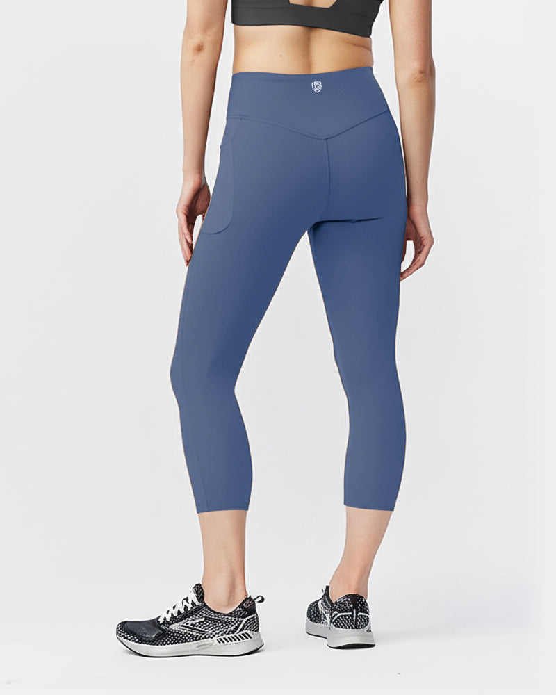 Mallas capri para mujer Go Again, largo 53 cm