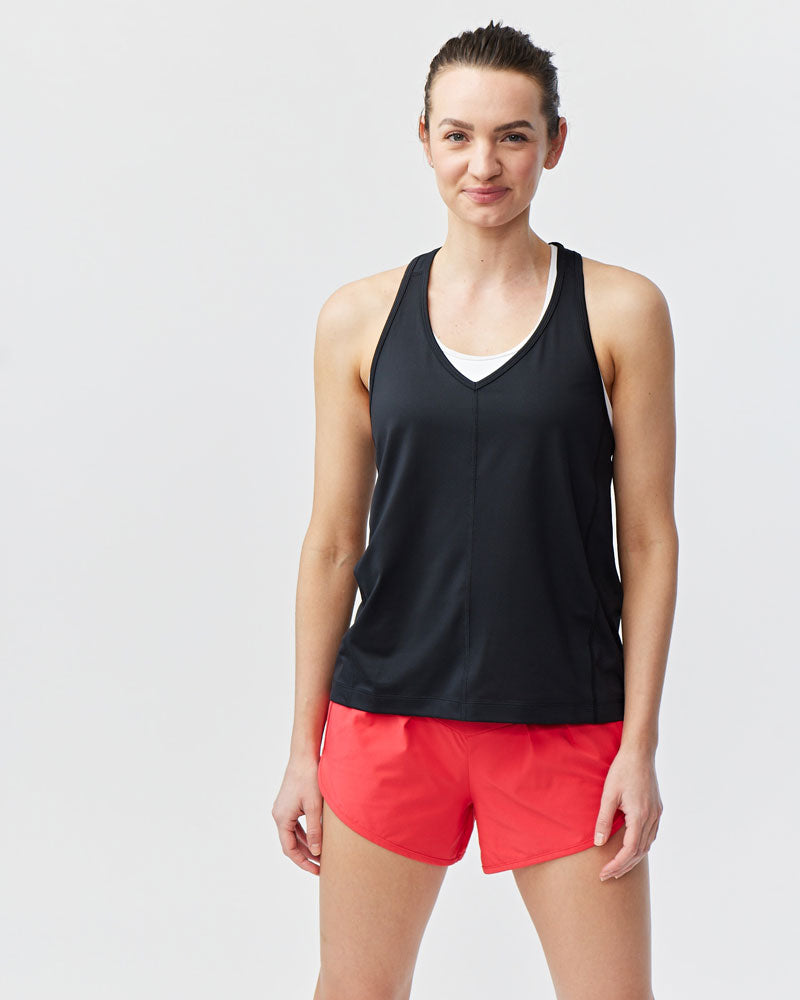 Camiseta de tirantes con malla para mí