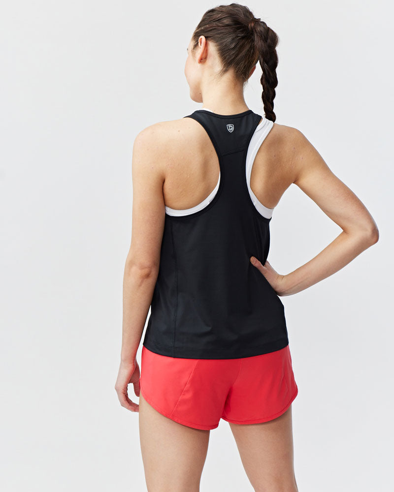 Camiseta de tirantes con malla para mí