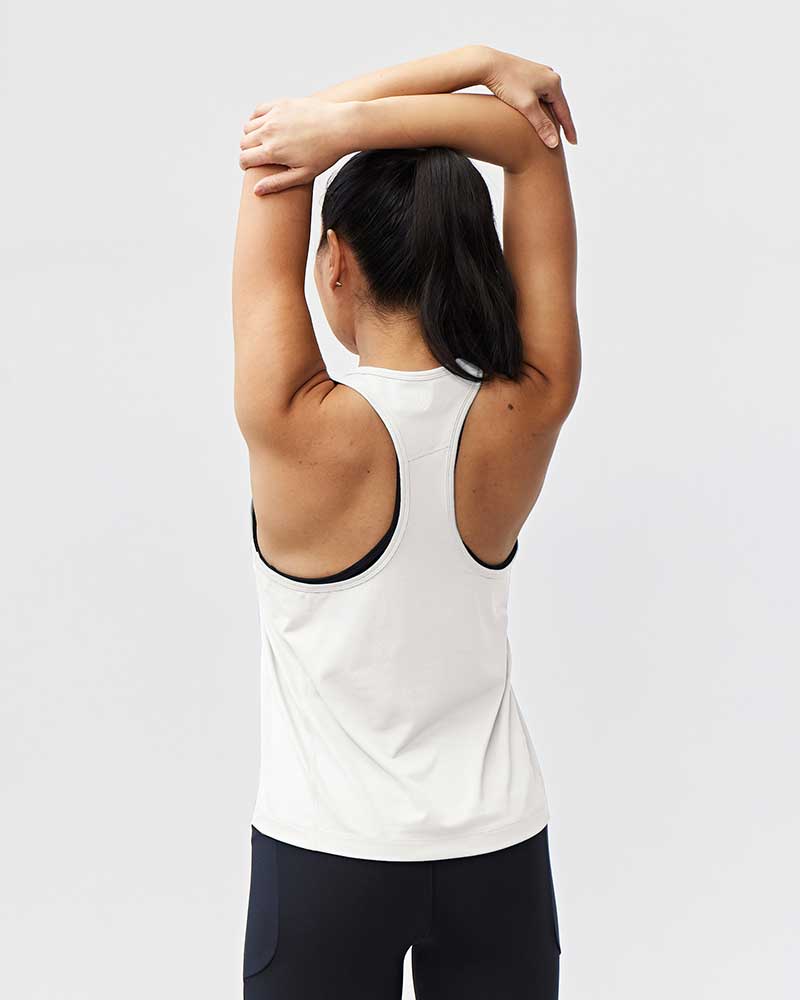 Camiseta de tirantes con malla para mí