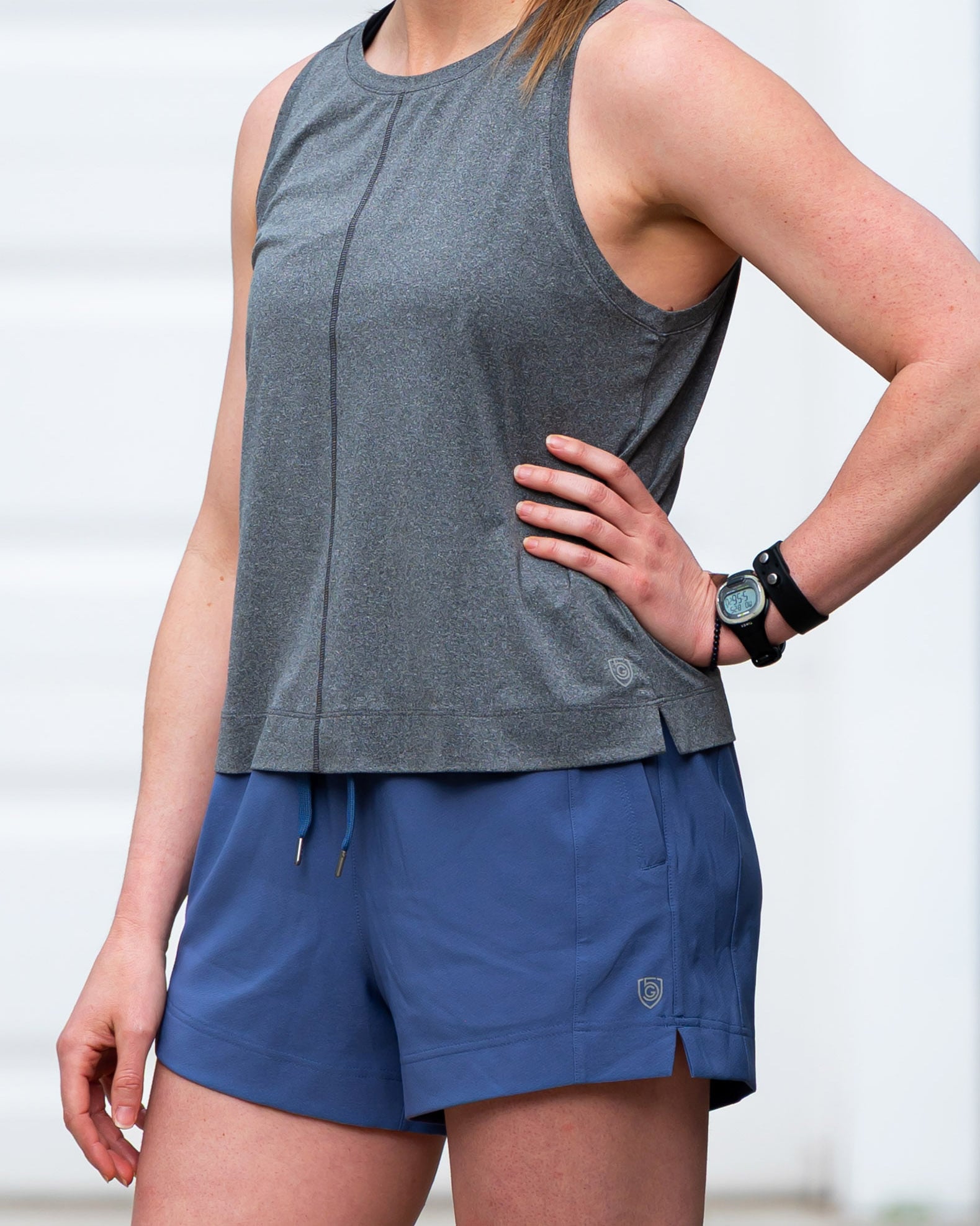 Top corto holgado